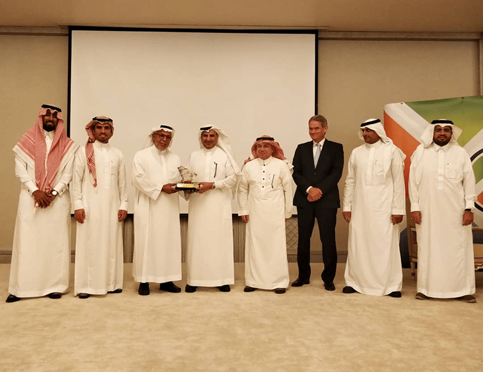 Honorary members recognised at a DGS ceremony