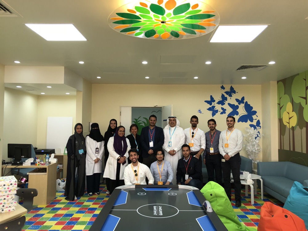 Group photo of DGS volunteers at a community visit