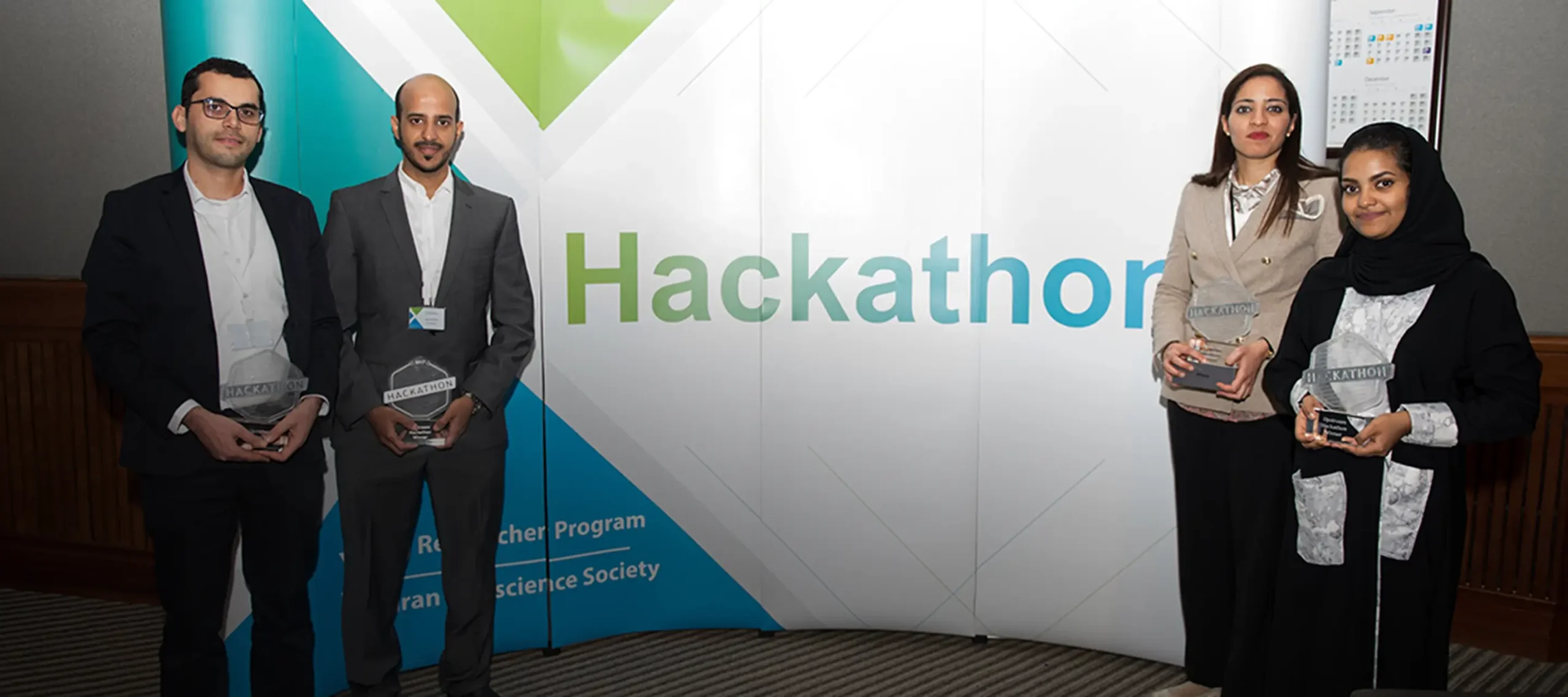 Panel session on stage at the DGS Upstream Hackathon
