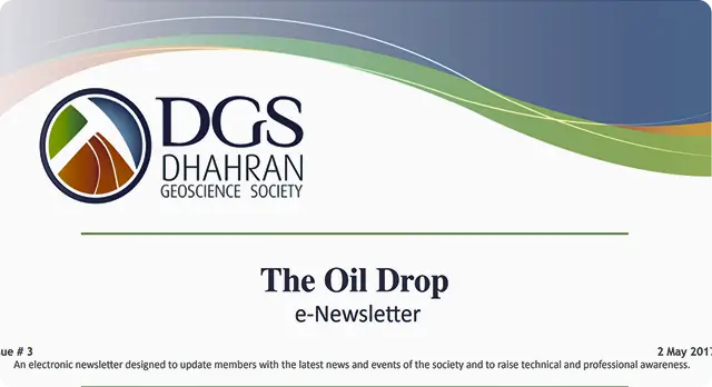 Cover of the DGS newsletter, Q3 2017