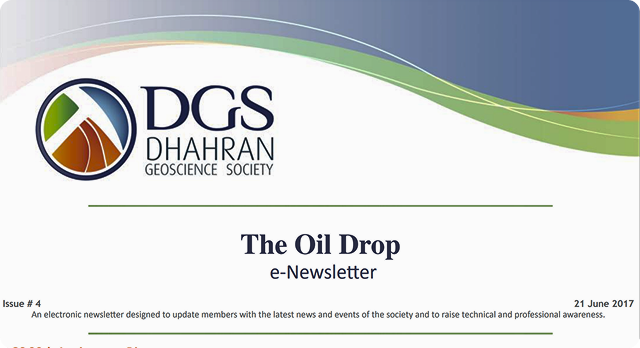 Cover of the DGS newsletter, Q4 2017