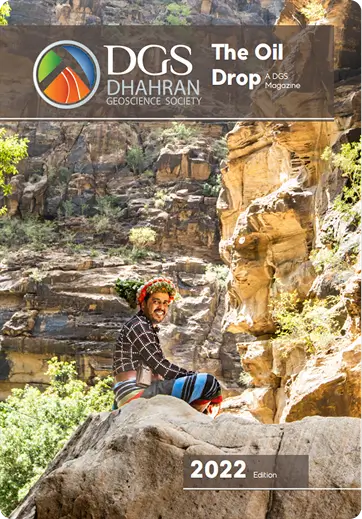 Cover of the DGS Oil Drop magazine, 2022 edition