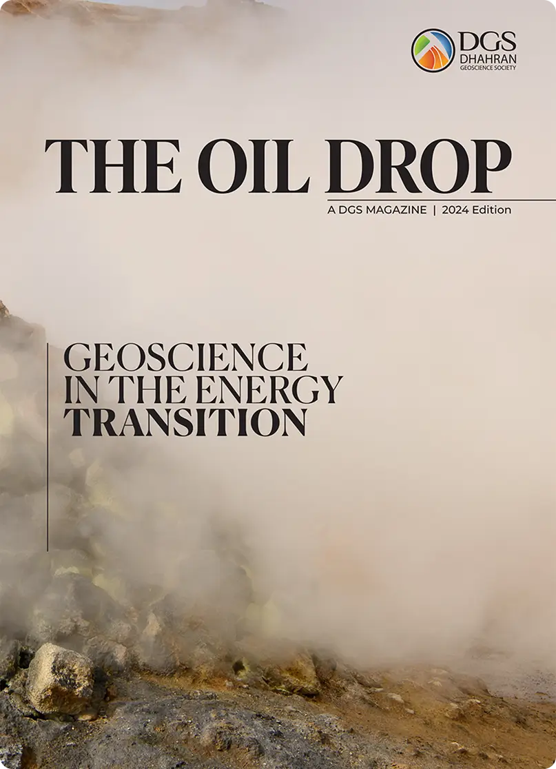 Cover of the DGS Oil Drop magazine, 2024 edition
